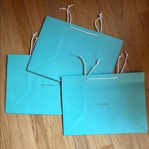 TIFFANY & CO. SHOPPING GIFT BAGS 3 Available